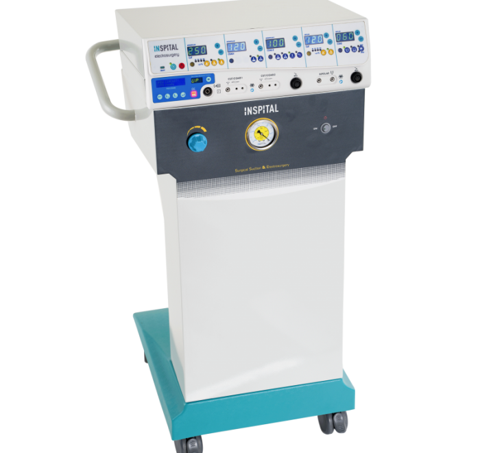 ELECTROSURGICAL DEVICE WITH SURGICAL SUCTION